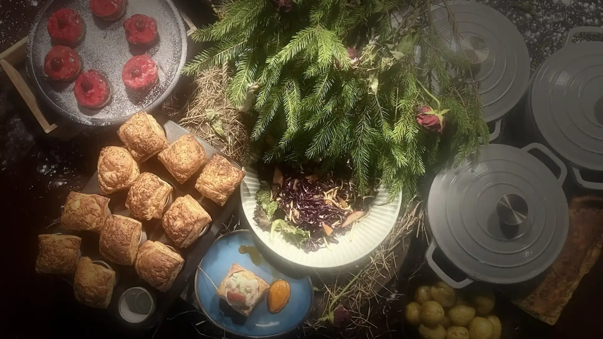 le rustique noël 2026 fransk julefrokost ud af huset